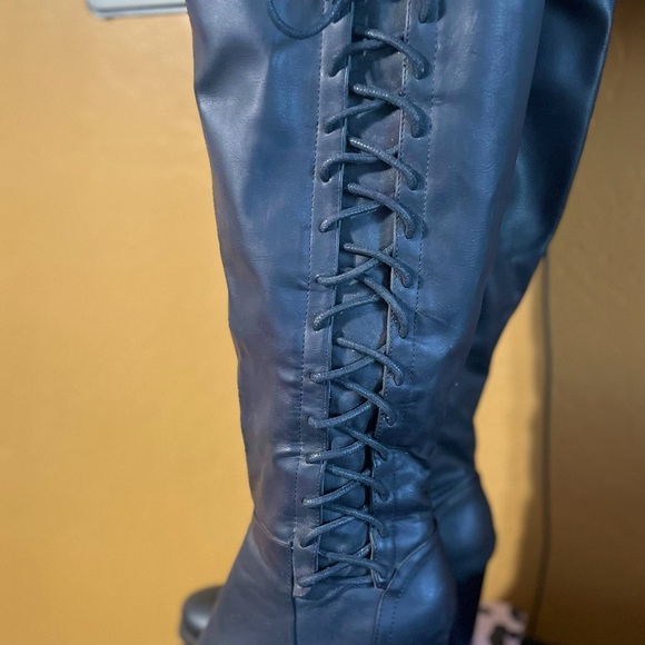 bamboo below the knee boots - Picture 2 of 3